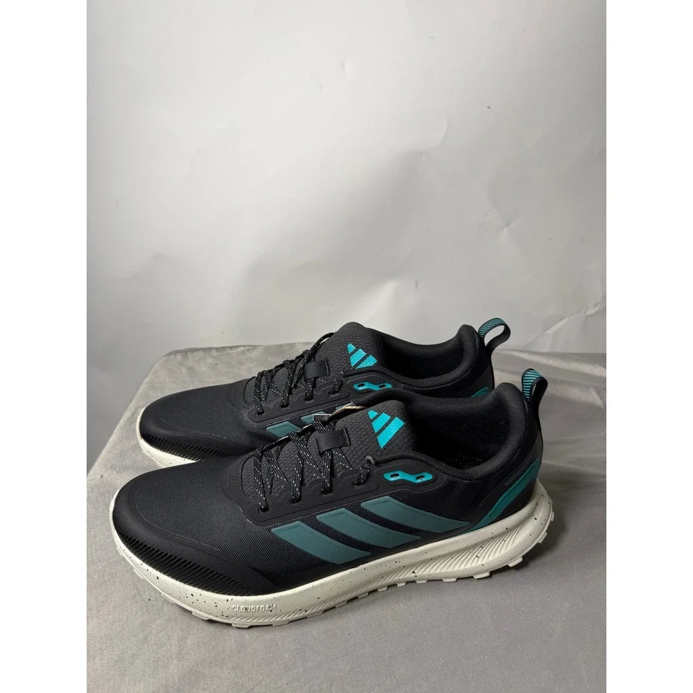 Adidas Runfalcon 5 TR Trail Running Shoes Carbon Arctic Fusion JP7626 Mens 12